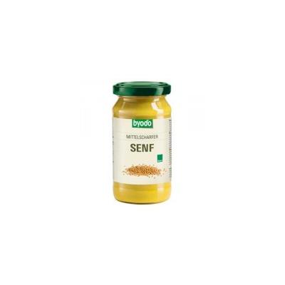 Mustár enyhén csípős BIO 200ml Byodo