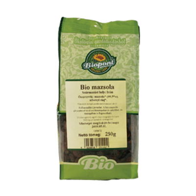 Mazsola BIO 250g Biopont