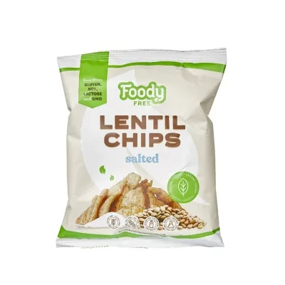 Lencse chips (sós) 50g FoodyFree