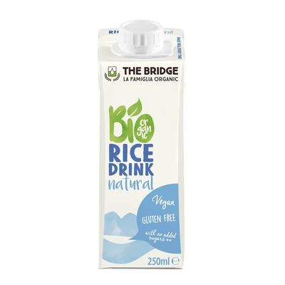 Rizsital natúr BIO 250ml The Bridge