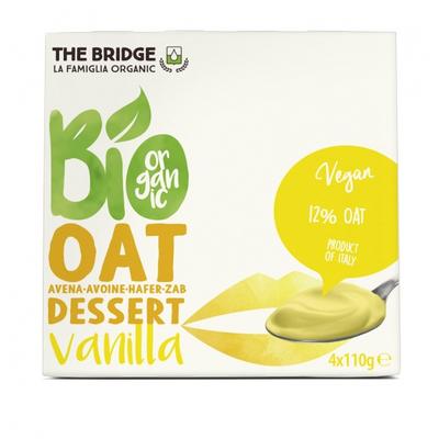 Zabdesszert vaníliás BIO 4x110g Bridge