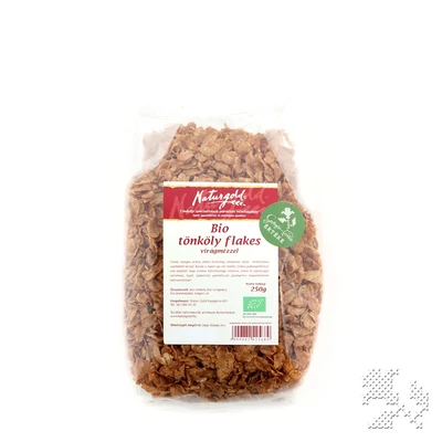 Tönköly flakes mézzel BIO 250g Naturgold