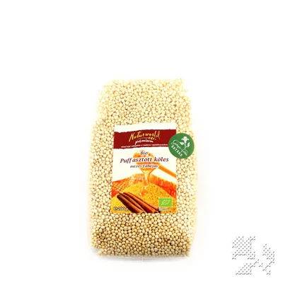 Puffasztott köles mézes-fahéjas BIO 200g