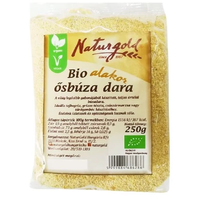 Ősbúza alakoros dara Bio 250g  Naturgold