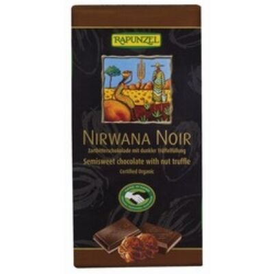 Keserűcsokoládé Nirwana BIO 100g Rapunze