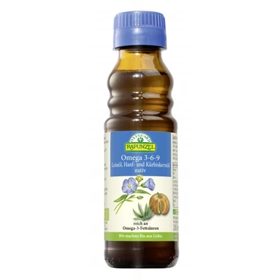 Omega 3-6-9 olajkeverék BIO 100ml Rapunz