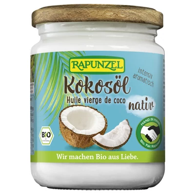 Kókuszolaj natív BIO 200ml Rapunzel