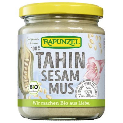 Szezámkrém (só mentes) 250g BIO Rapunzel