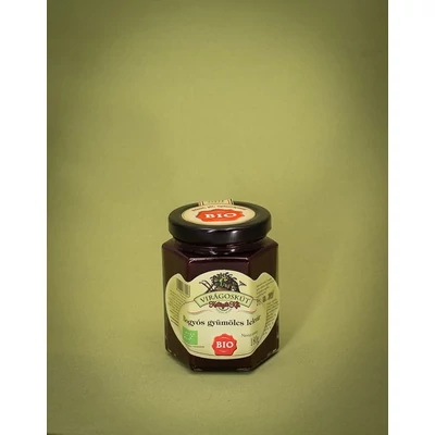 Bogyós gyümölcs lekvár BIO 180g Virágosk
