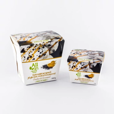 Fagylalt keksz karamell 120g All In