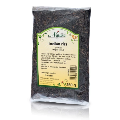 Indián rizs 250g Natura