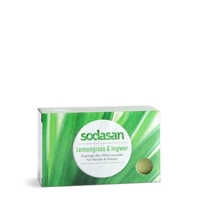 Szappan (citromfű-gyömbér) 100g Sodasan