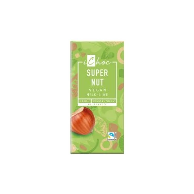 Vegán csokoládé (mogyorós) BIO 80g