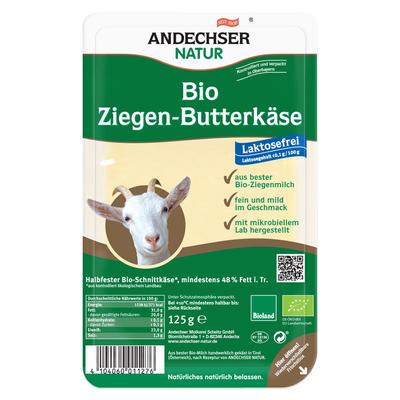 Kecskesajt (szeletelt) BIO 125g Andech.