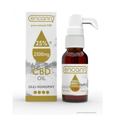 CBD olaj 25% (2500mg) 10ml Encann