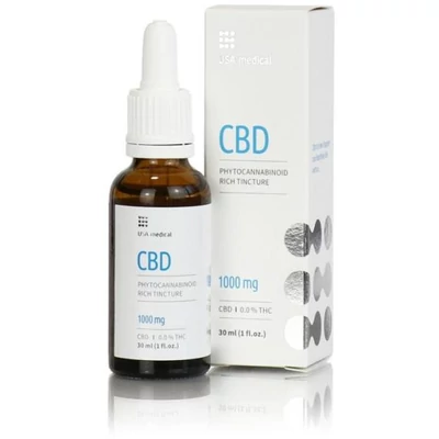 CBD olaj 1000mg-os 30ml USA Medical