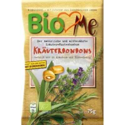 Gyógynövényes cukorka Bio 75g BioLoveMe