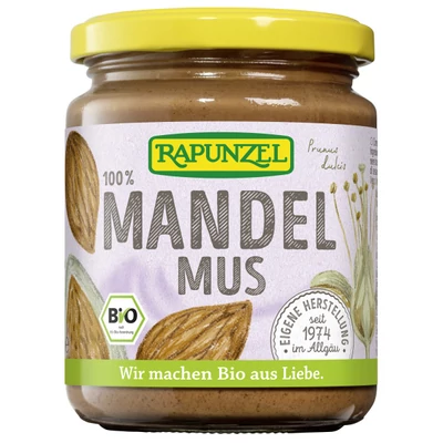 Mandulakrém édes (barna)BIO 250g Rapunze
