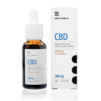 CBD olaj 500mg-os 30ml USA Medical