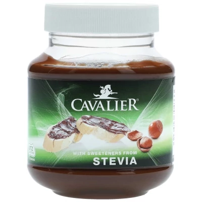 Törökmogyorókrém steviával 380g Cavalier