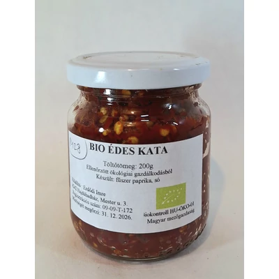 Édes Kata darált paprika BIO 220g Erdődi