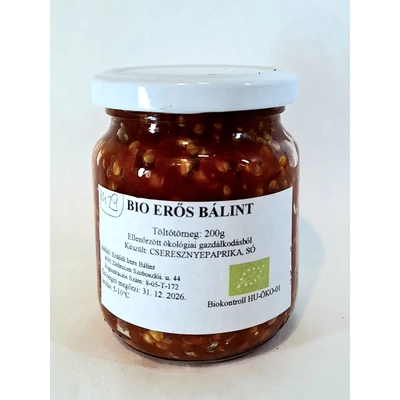 Erős Bálint darált paprika BIO 200g