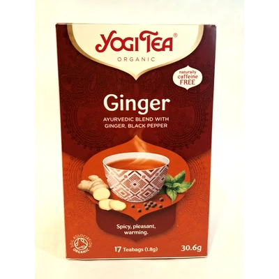 Gyömbéres tea BIO 17x1.8g YogiTea