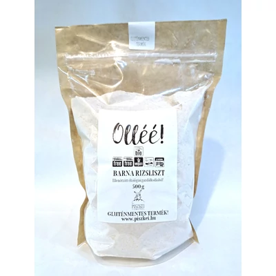 Barna rizsliszt BIO 500g Piszke