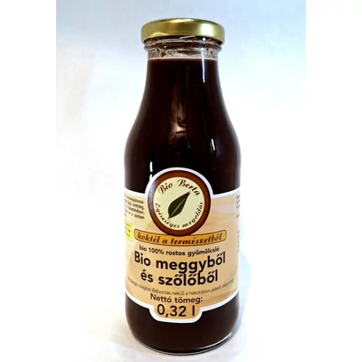 Meggy-szőlő ivólé BIO 320ml Berta