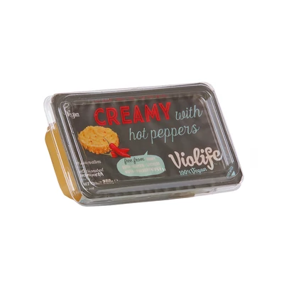 Növényi sajtkrém (csípős papr.) 200g Vio