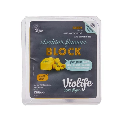 Növényi sajt (cheddar) szeletelt 200g