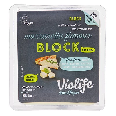 Növényi sajt (mozzarella) szeletelt 200g