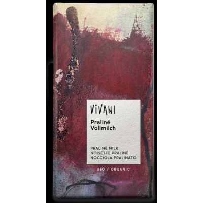 Tejcsokoládé (pralinés) BIO 100g Vivani