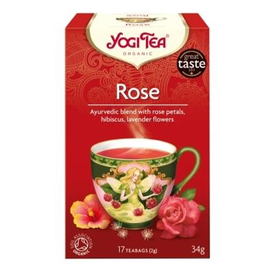 Rózsa tea BIO 17x1,8g YogiTea