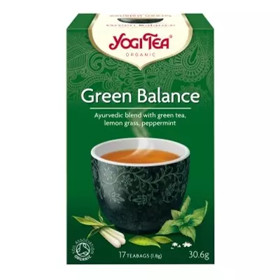 Zöld Egyensúly tea BIO 17x1,8g YogiTea
