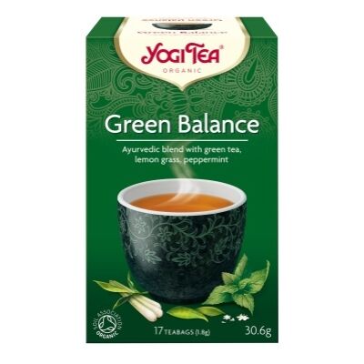 Zöld Egyensúly tea BIO 17x1,8g YogiTea