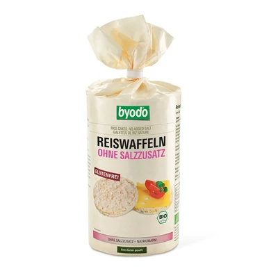 Puffasztott rizs (sótlan) BIO 100g Byodo