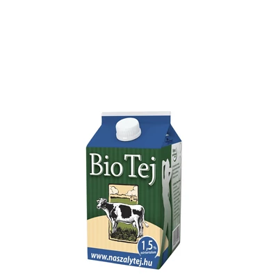 Tej 1,5% BIO 500ml Zöldfarm