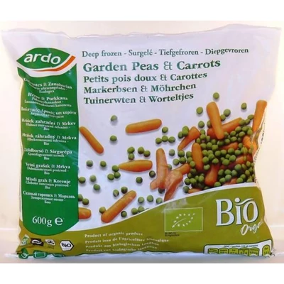 Zöldborsó-bébirépa (fagy.) BIO 600g Ardo