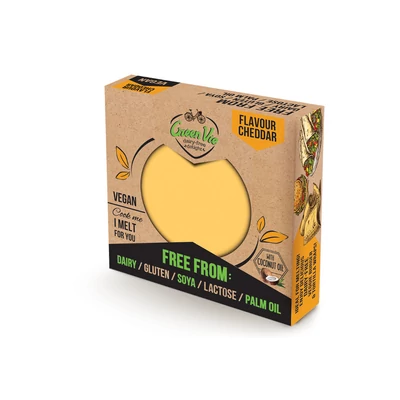 Növényi sajt (cheddar) 250g GreenVie